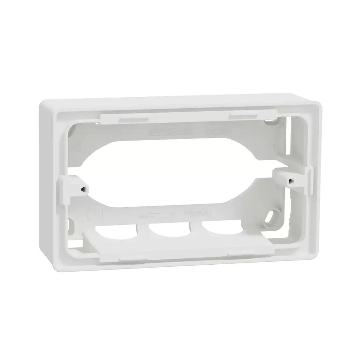 Schneider Electric NU810418 Yeni Unica Studio 4 module Surface-Mounted Box White