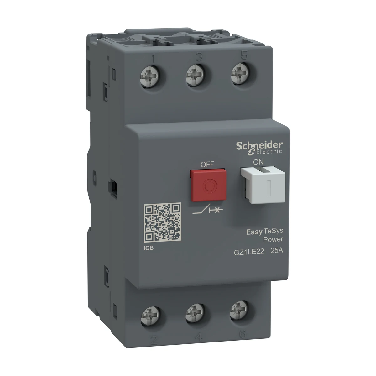 Schneider Electric GZ1LE22 EasyPact TVS Motor Koruma Şalt Many 25A — üretici ürün görseli
