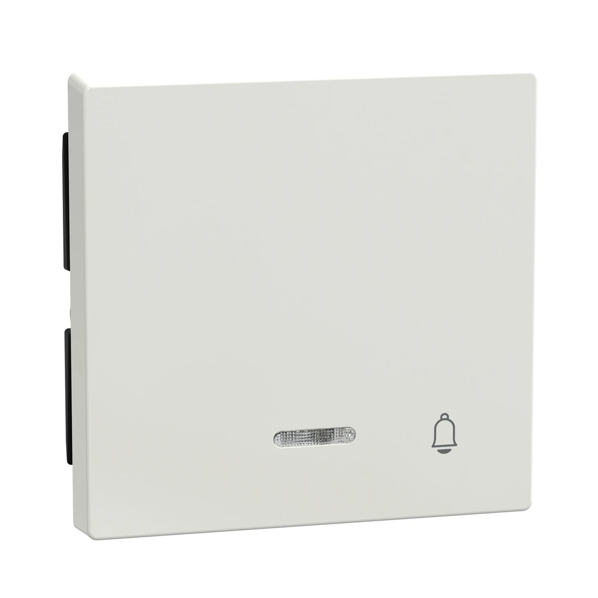 Schneider Electric 435819 Illuminated Switch Rocker Cap with Bell Symbol, White, for Artec/Antique Frames