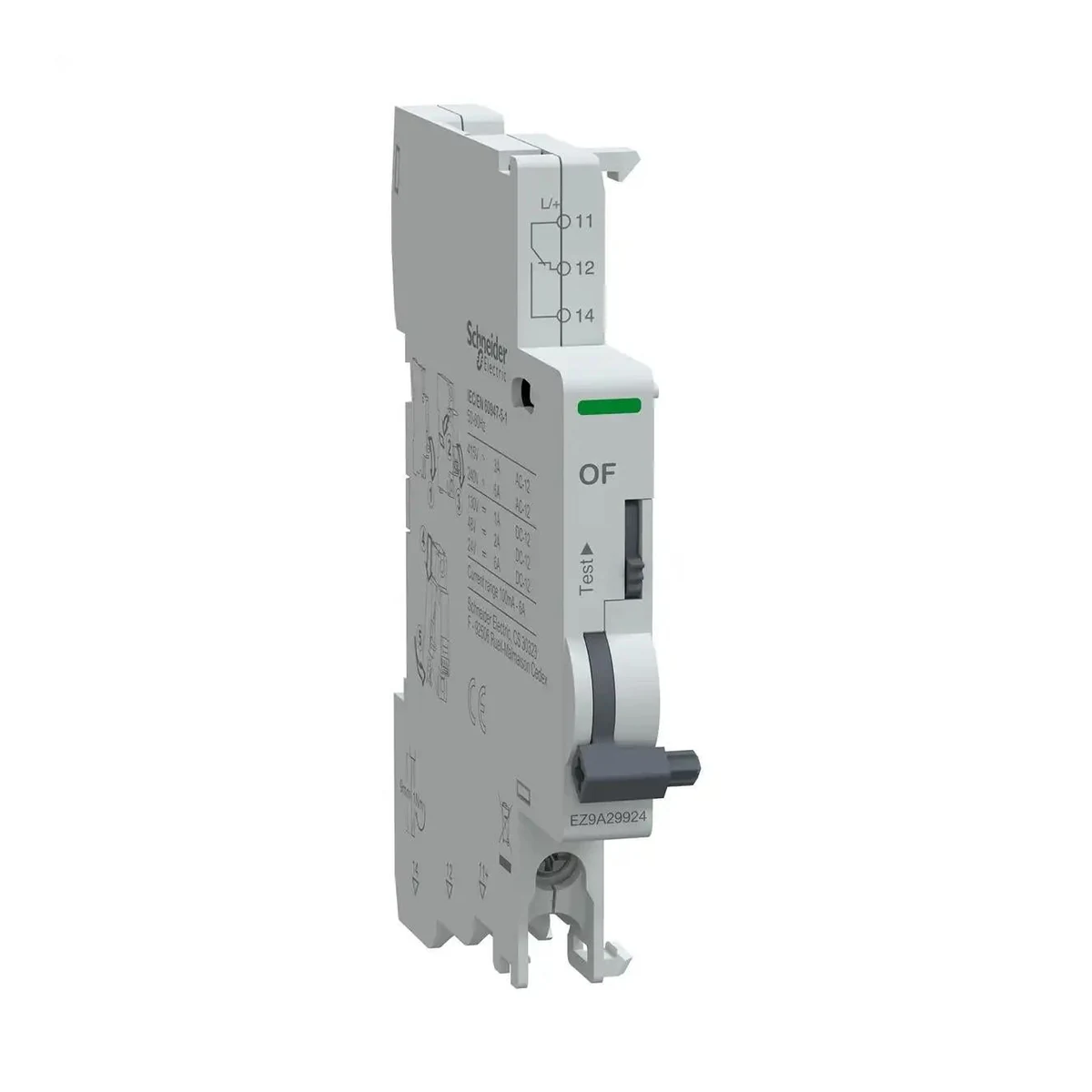 Schneider Electric EZ9A29924 Pro Auxiliary Contact NO/NC. OF, 1AK, AC/DC