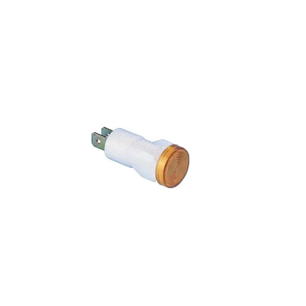 Emas S Serisi Plastik Ampul'lu 230V AC Tırnaklı Sarı 14mm Sinyal Lambası IP40