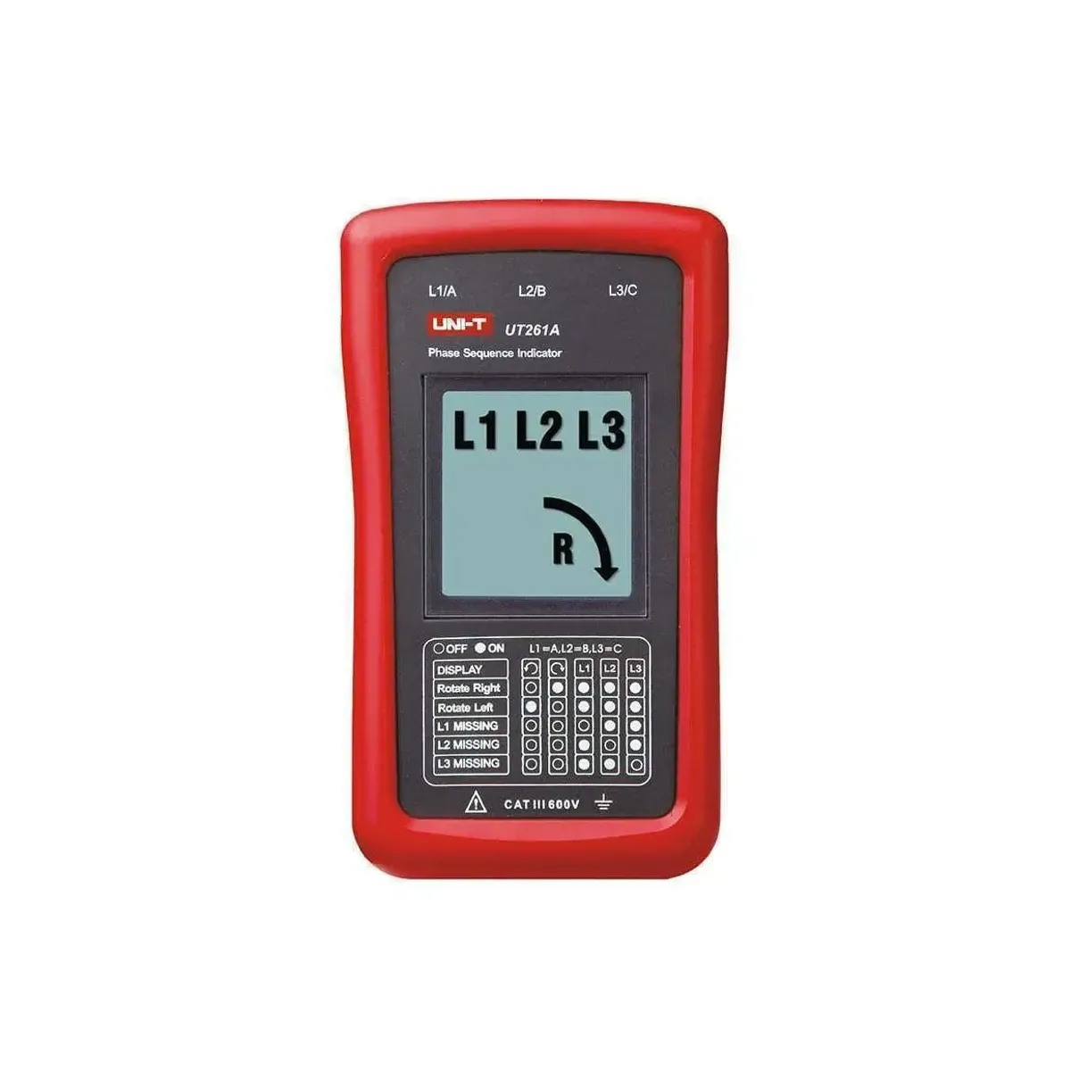 Unit UT 261A Digital Phase Sequence Meter