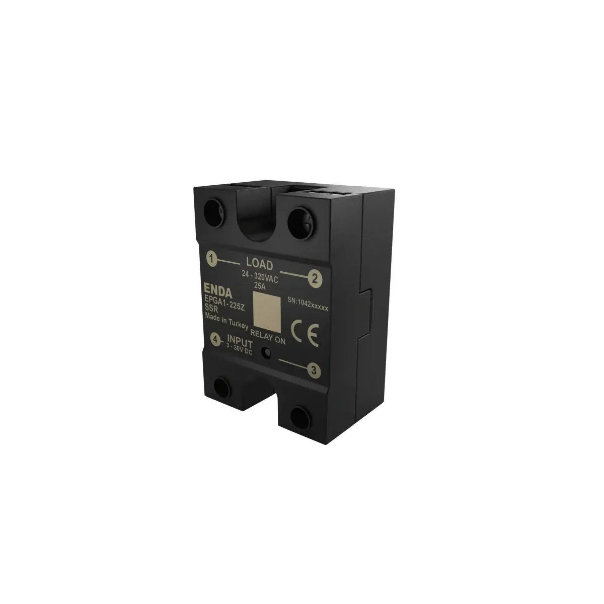 Enda EPGA1-240Z Sıfır Geçiş Panel Montajlı Monofaze Solid State Röle