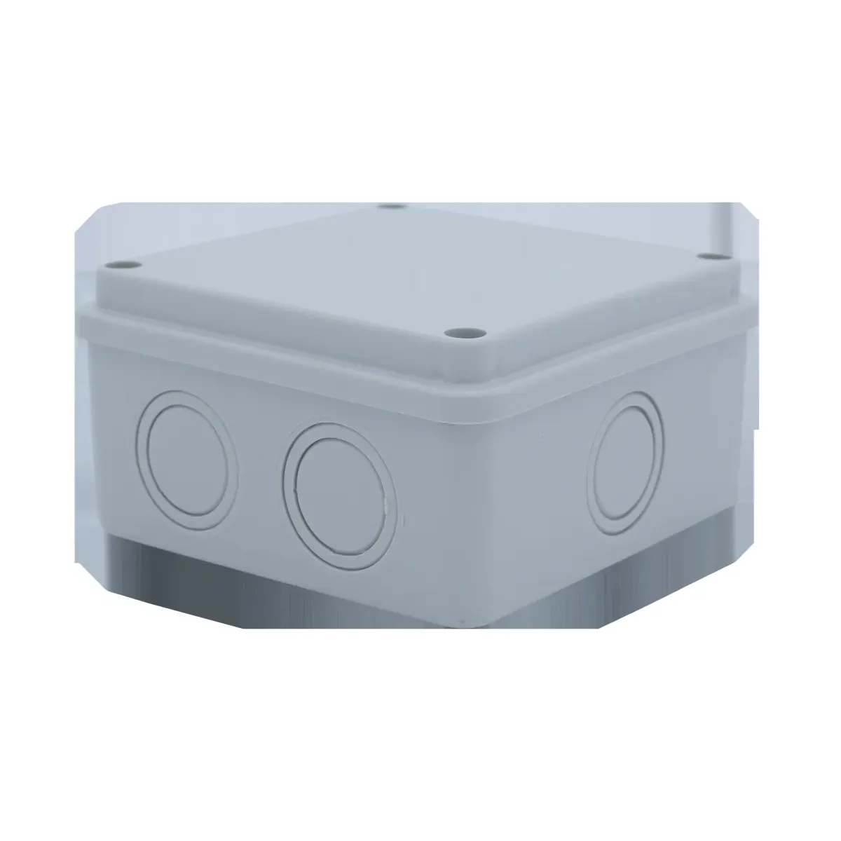 Çetinkaya 100x100x50 Surface-Mounted Knockout Opaque ABS Junction Box ÇP 1240