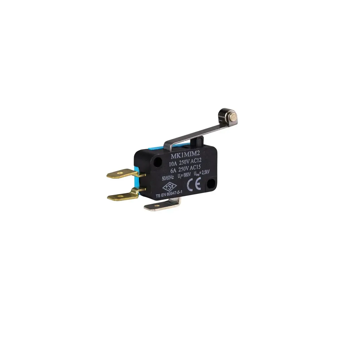 Emas Metal Uzun Kollu Makaralı 1CO MK1 Serisi Mikro Switch MK1MIM2