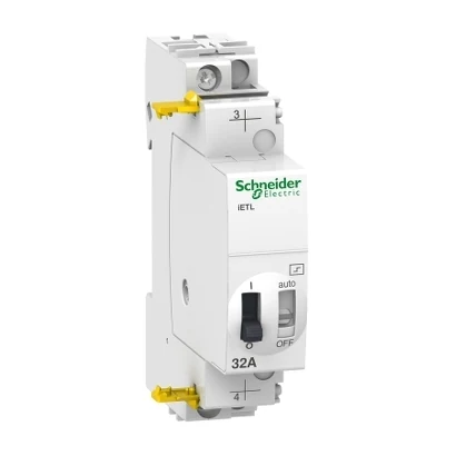 Schneider Electric A9C32836 iETL Impulse Relays, 32A 1P 230VAC/110VDC