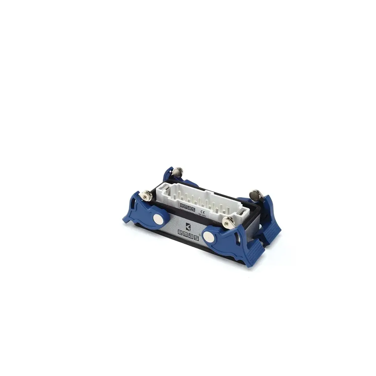Emas Metal 16 Contact Machine Type Plug 16A Bottom Entry 4 Latched Multi-Contact EBM16FM44