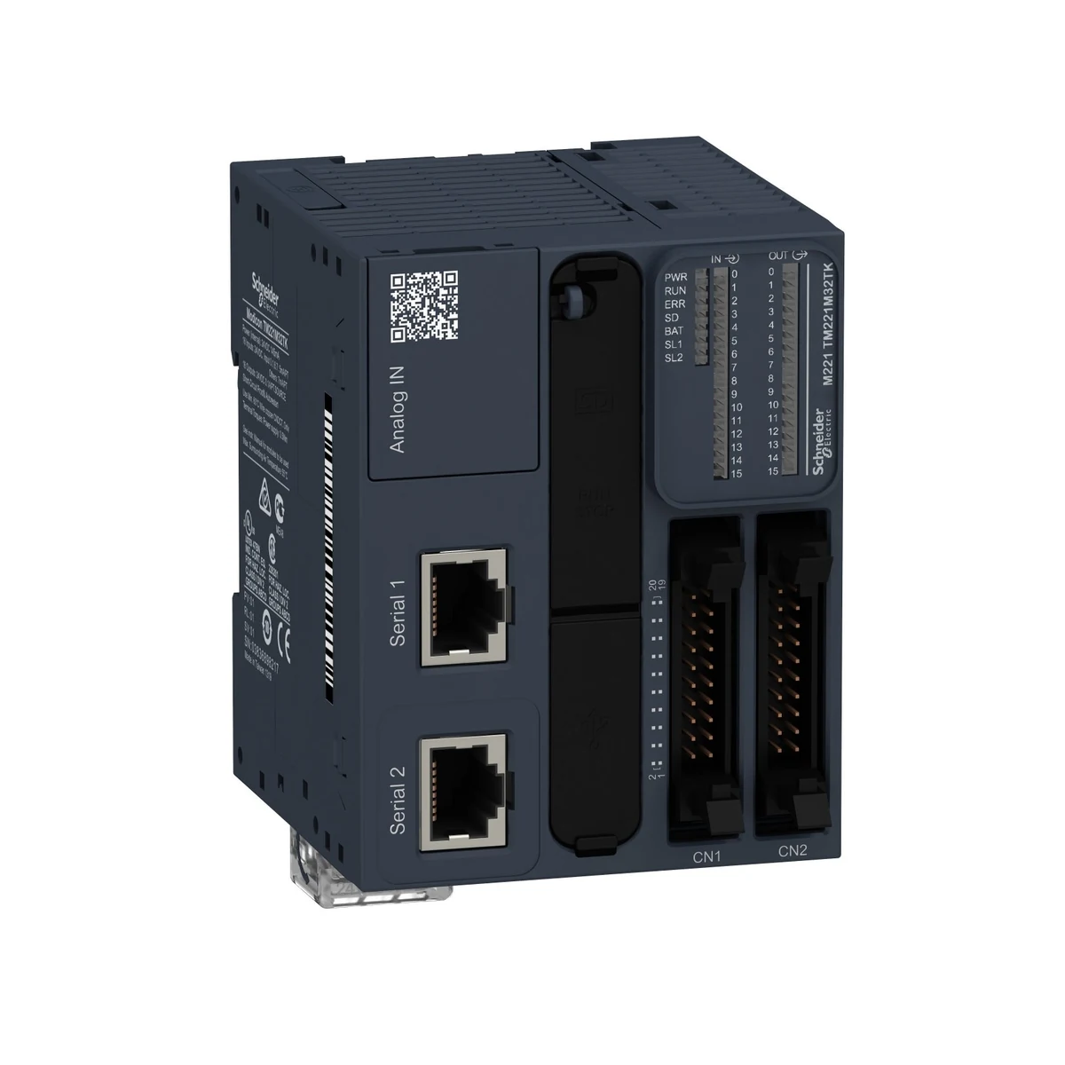 Schneider Electric TM221M32TK M221 Book PLC, 16 DI, 16 DO Transistör — üretici temsili ürün görseli