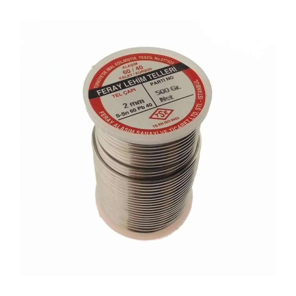 Feray 60/40 2,00 mm lehim teli 500 gr makara