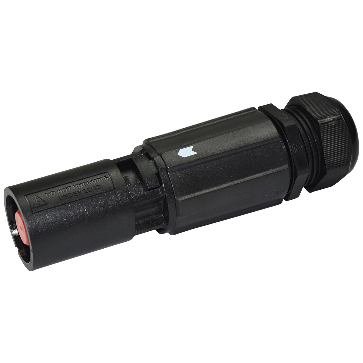 TP Elektrik 52-SLS 2 BK C300 1x750A Extension Socket (300 mm2 Cable Lug Connection), IP 67, Black