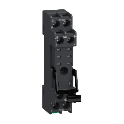 Schneider Electric RGZE08E RGZ Röle Soketi - Hızlı Bağlantı - 8 bacaklı — üretici katalog görseli