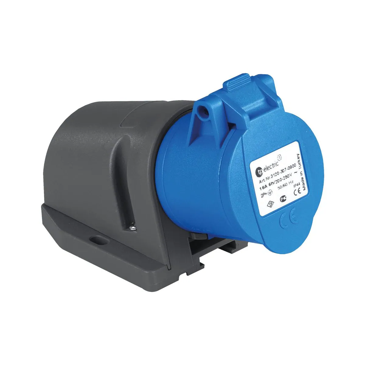 TP Elektrik 3120-307-0400-12h CEE 3x16A Duvar Prizi, IP 44, 12h — temsili aile görseli
