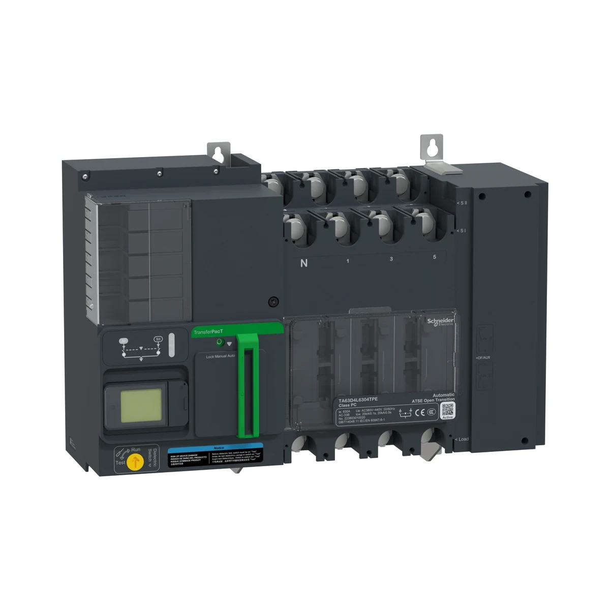 Schneider Electric TA63D4L6304TPE TA63,630A 4P LCD 400V — temsili üretici aile görseli