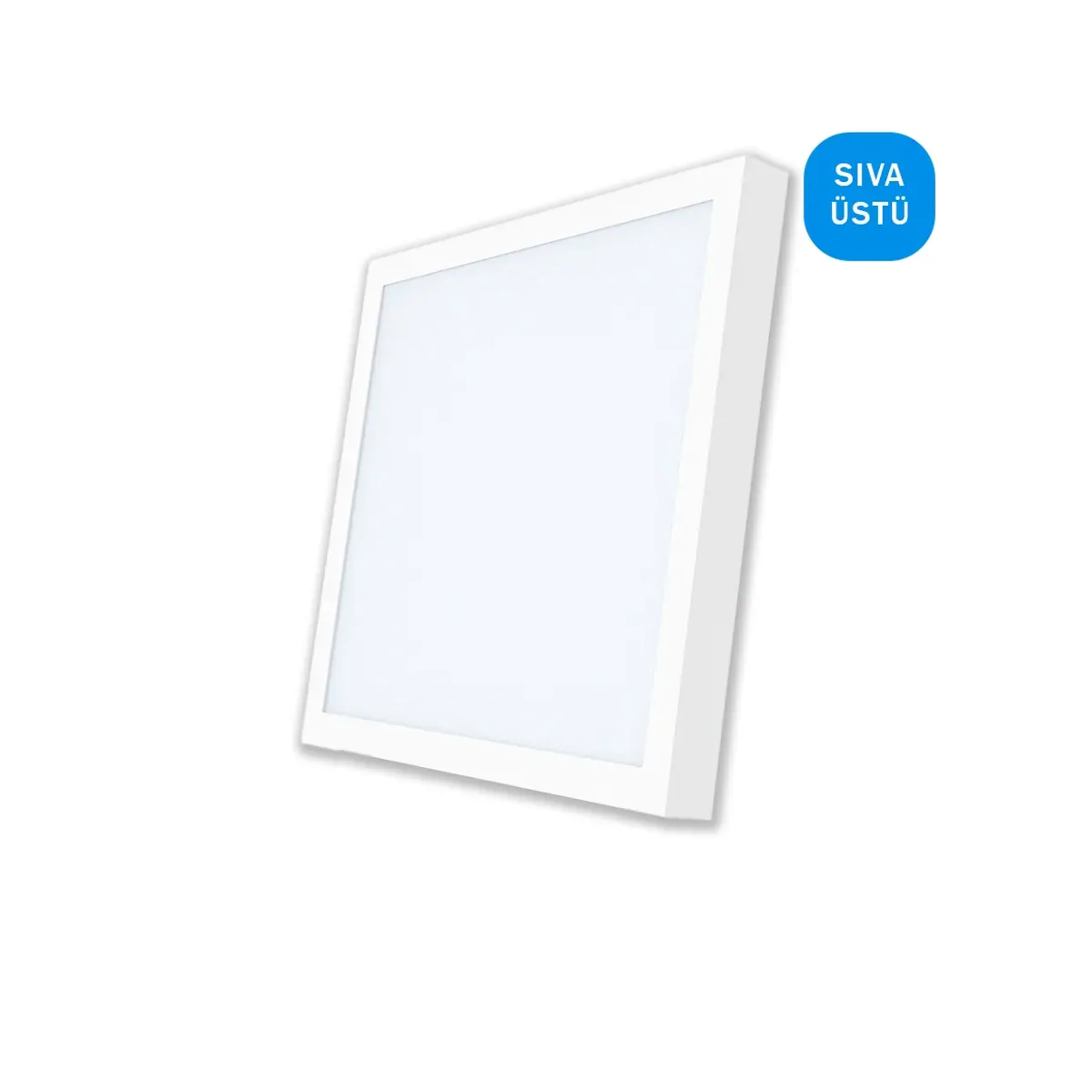 40W Surface-Mounted 60x60 Square 3000 K Lumia-S Series Backlight LED Panel Luminaire