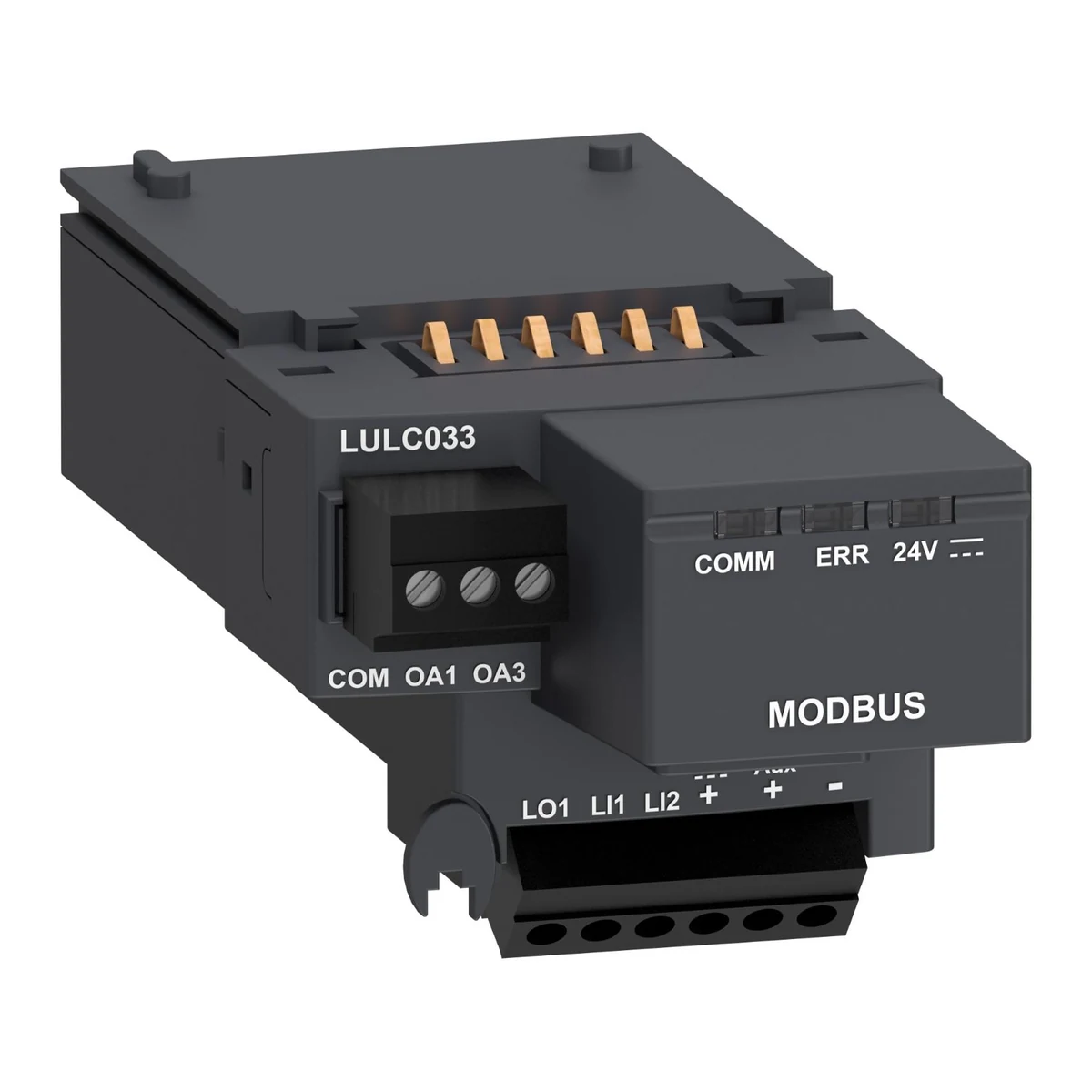 Schneider Electric LULC033 TeSys U Modbus Haberleşme Modülü 24VDC — üretici temsili ürün görseli