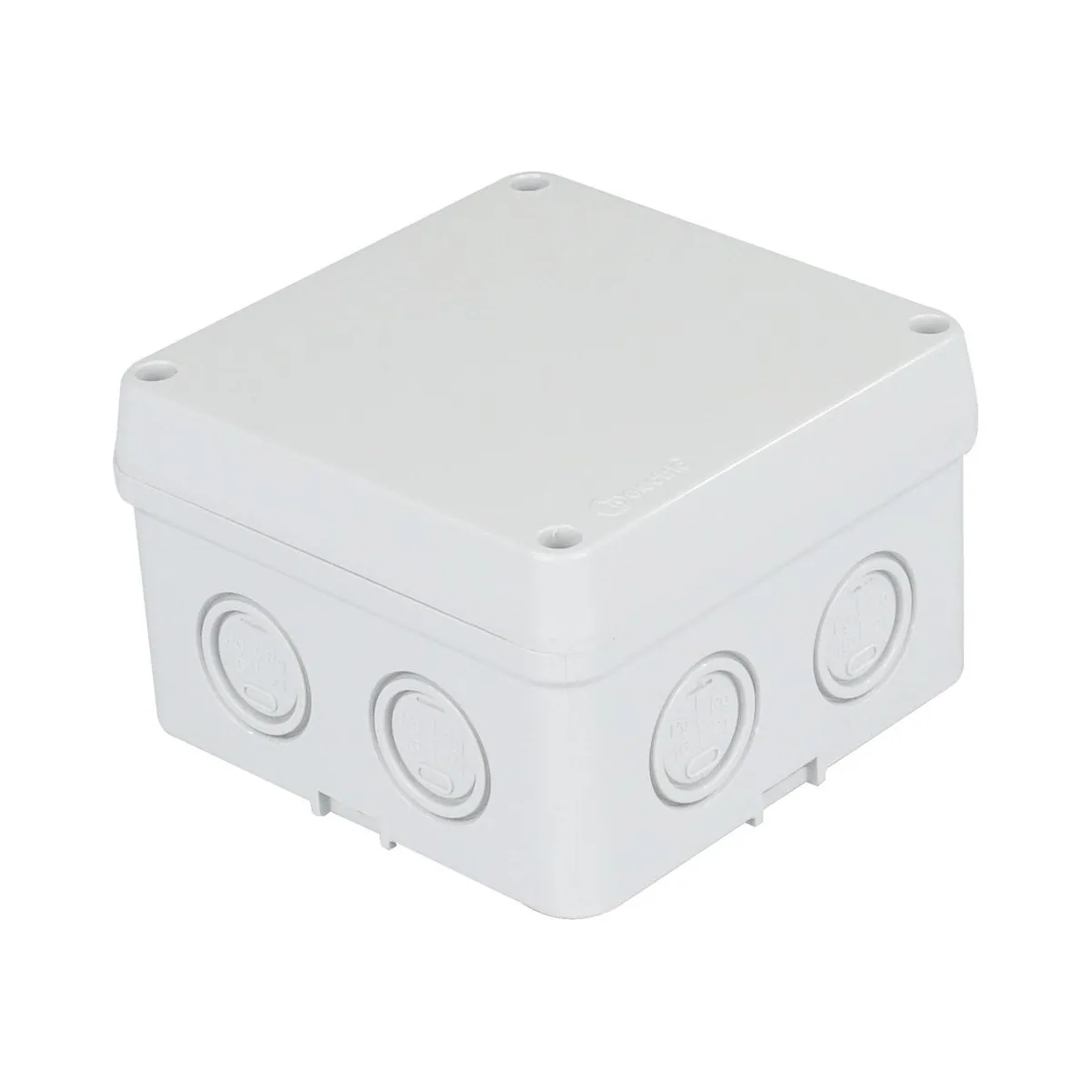 TP Elektrik 3310-213-0077 Junction Box 110x110x70 (8 Outlets) - Screw-On Cover, IP 67