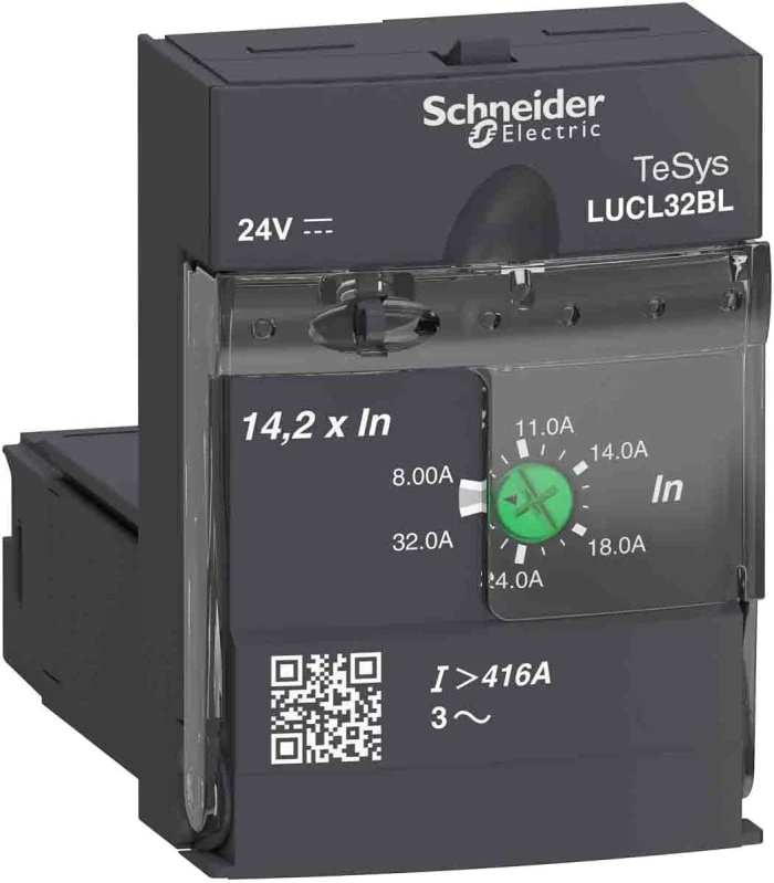 Schneider Electric LUCL32BL TeSys U Magnetic Control Unit 3P 8-32A 24VDC