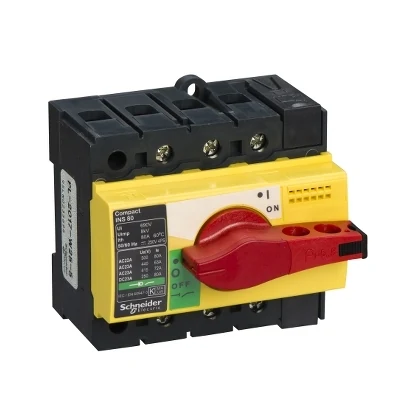 Schneider Electric 28920 ComPacT, yellow-red, safety load disconnector, INS80