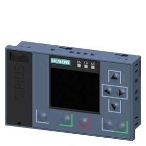 Siemens 3RW5980-0HF00 Starter Accessory HMI Module, Advanced Type, Compatible With 3RW50, 3RW52 and 3RW55
