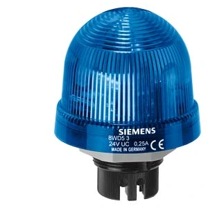 Siemens 8WD5300-1AF Sinyal Kolonu Donanımı Kalıcı Işıklı, Mavi