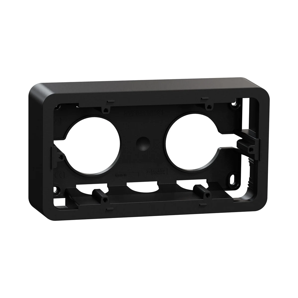 Schneider Electric NU840454 Yeni Unica Pro 2li Surface-Mounted Box Anthracite