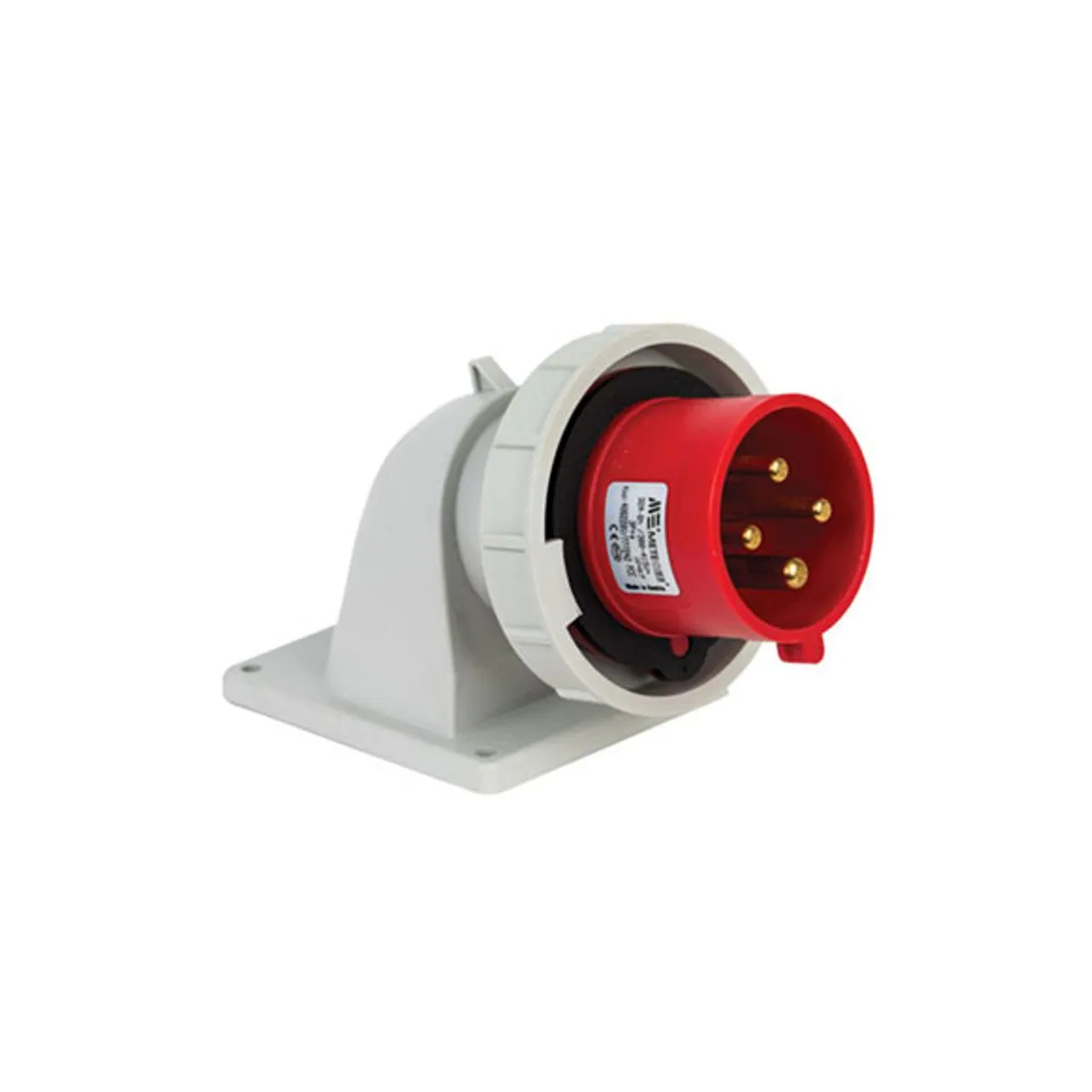 PCE 406220V 4x32A Makine Fiş Eğik IP67 Vidalı