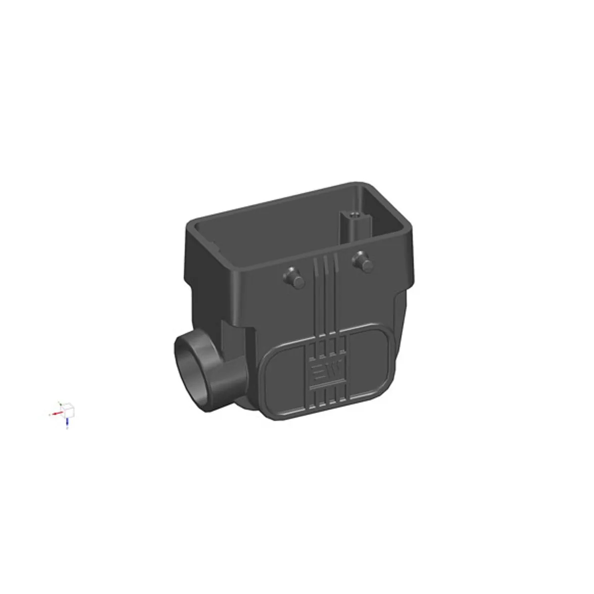 Mete Enerji 2900041 10x16A Multi-Pole Thermoplastic Extension Housing Side Entry PG16