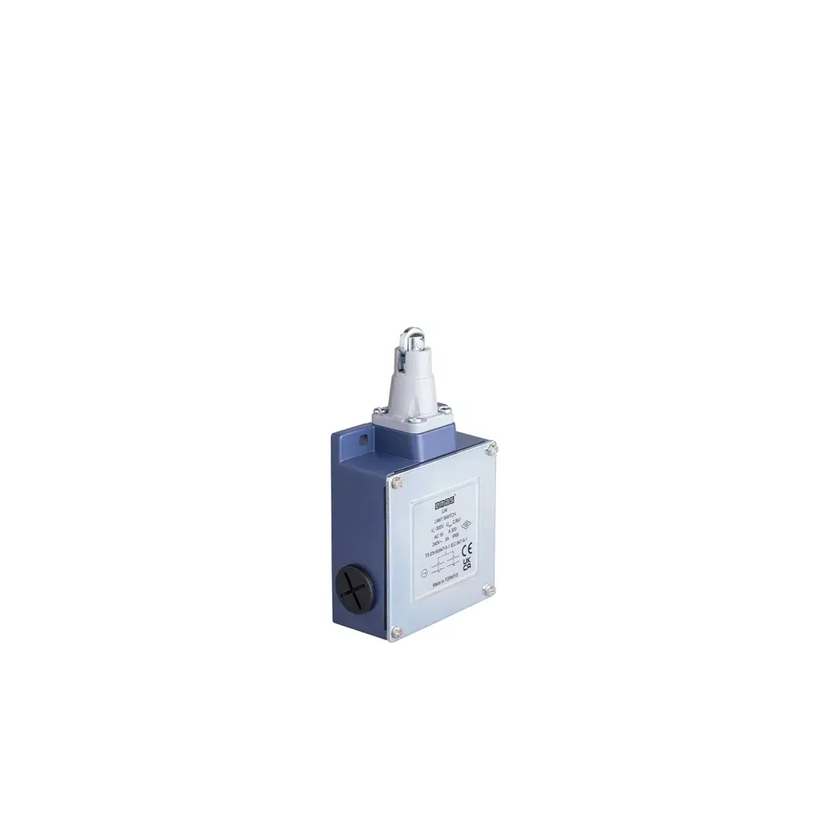 Emas L54 Metal Housing 13 mm Metal Roller Plunger Snap-Action 2* (1NC+1NO ) Limit Switch L54K16MUM331