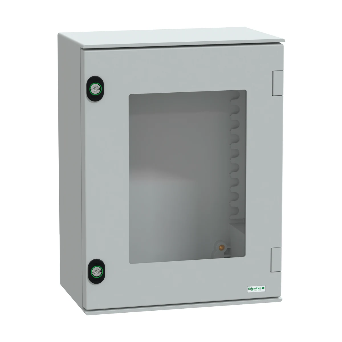 Schneider Electric NSYPLM43TG 7035 WM polyester PLM430x330x200 camlı — üretici ürün görseli