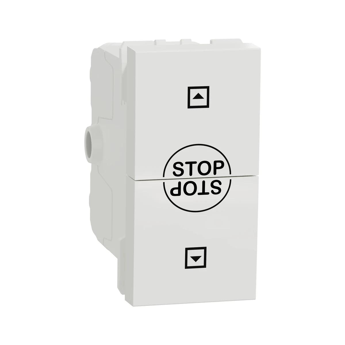 Schneider Electric NU310918SC Yeni Unica, Jaluzi Kumanda 2-Kutup Anahtar 1 modül, Beyaz — üretici ürün görseli