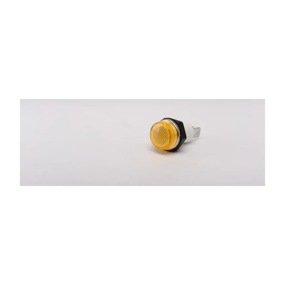 Emas S Serisi Plastik Ampul'lu 230V AC Terminalli Sarı 14mm Sinyal Lambası IP40