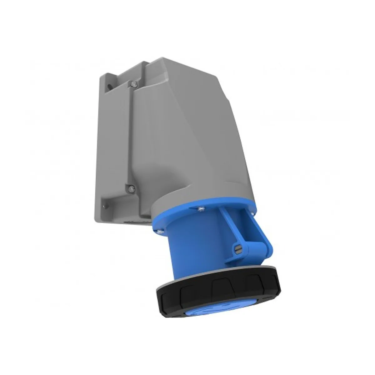 Bemis BC3-4403-7535 CEE 90° Angled Wall Socket 63 A 2P+E IP67