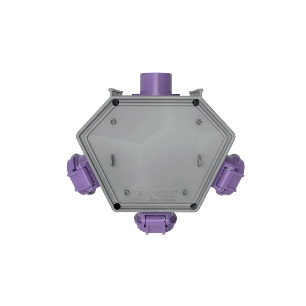 Bemis BX1-KKKK-0000 Fişli Polybox Priz Kutusu IP44