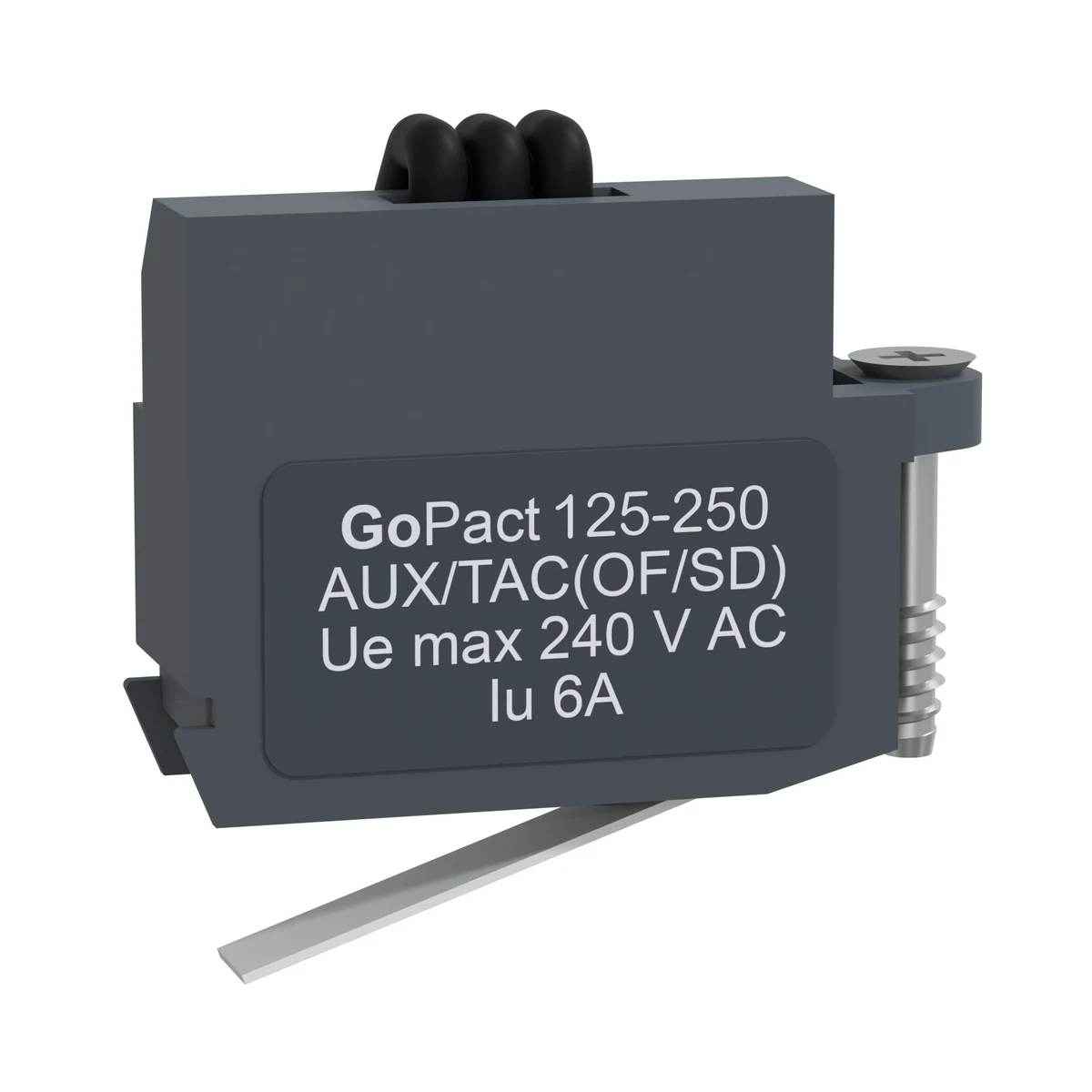 Schneider Electric G12-25AUX240 Auxiliary Contact (OF/SD) GoPact MCCB 125-250 240V