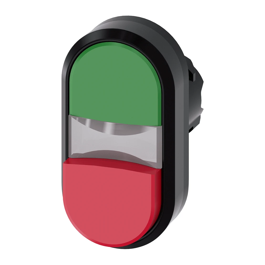 Siemens 3SU1000-3BB42-0AA0 Control Push Button Red - green raised head