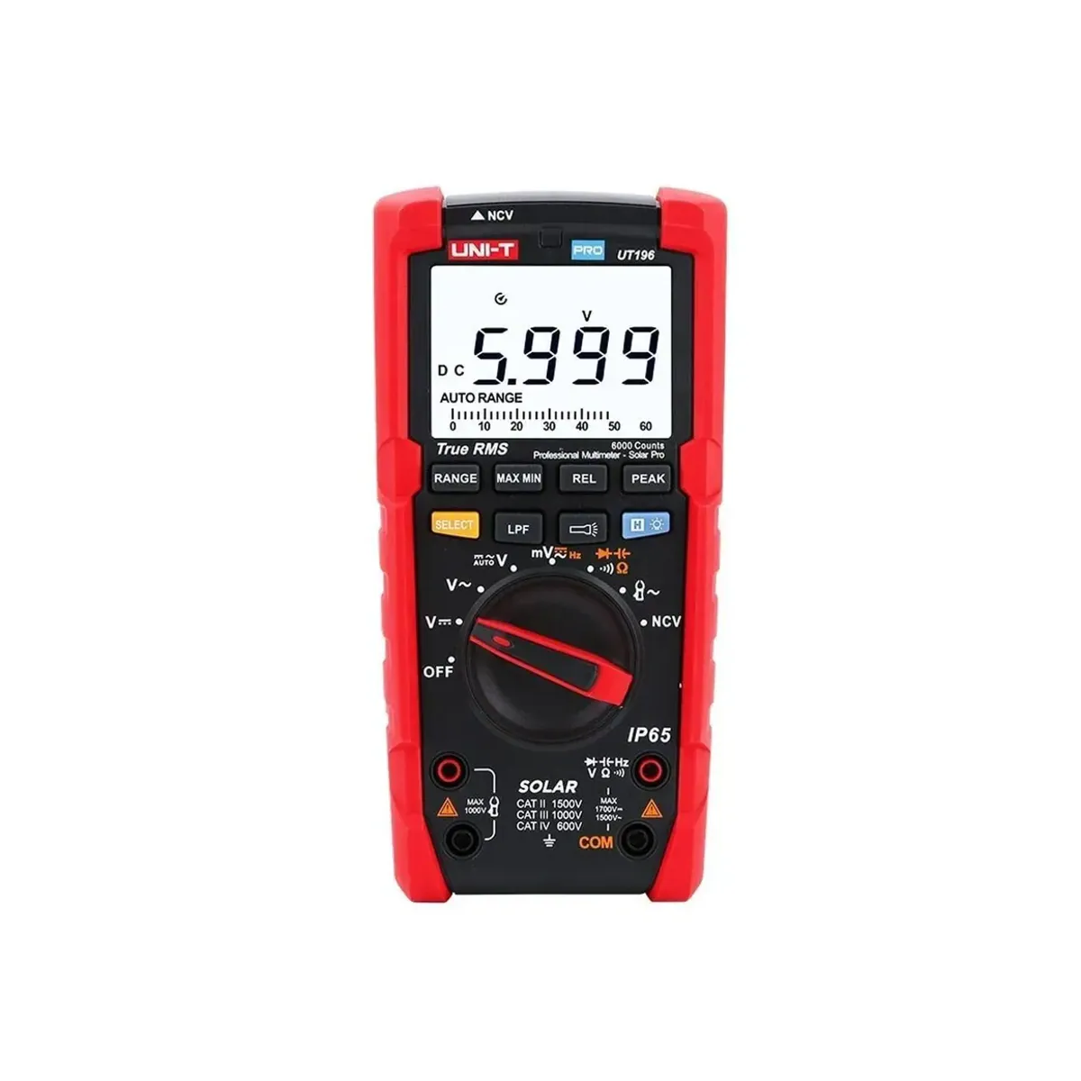 Unit UT196 1700V DC True RMS Professional Solar Digital Multimeter
