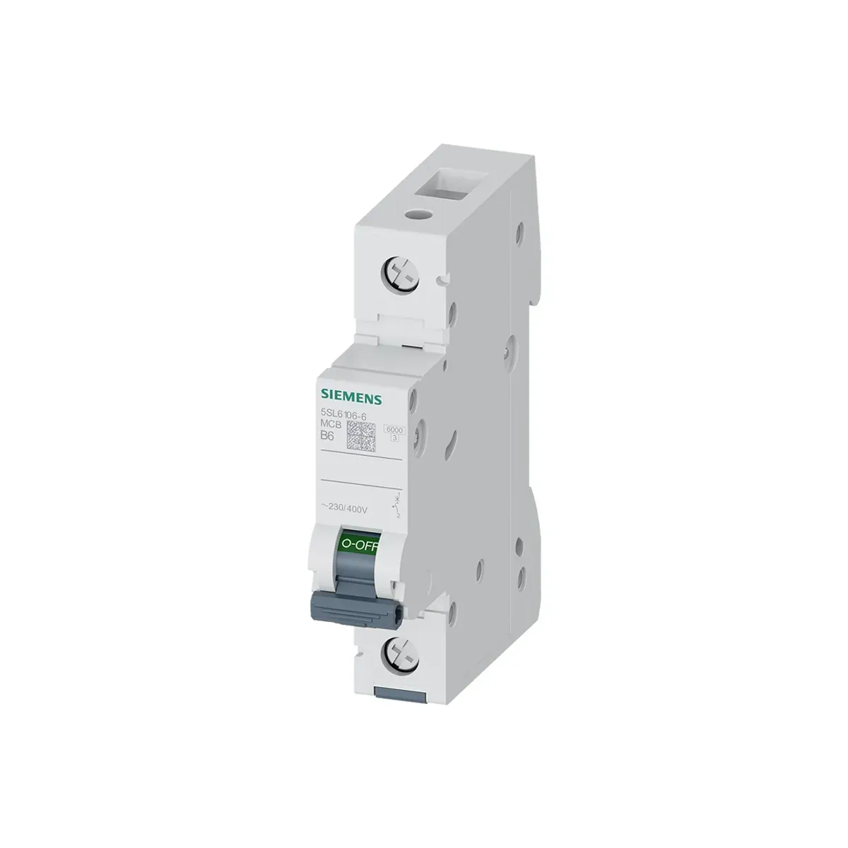Siemens 5SL6163-7 Sentron MCB Serisi Otomatik Sigorta – 1 Kutup 63A C Tipi, 6 kA