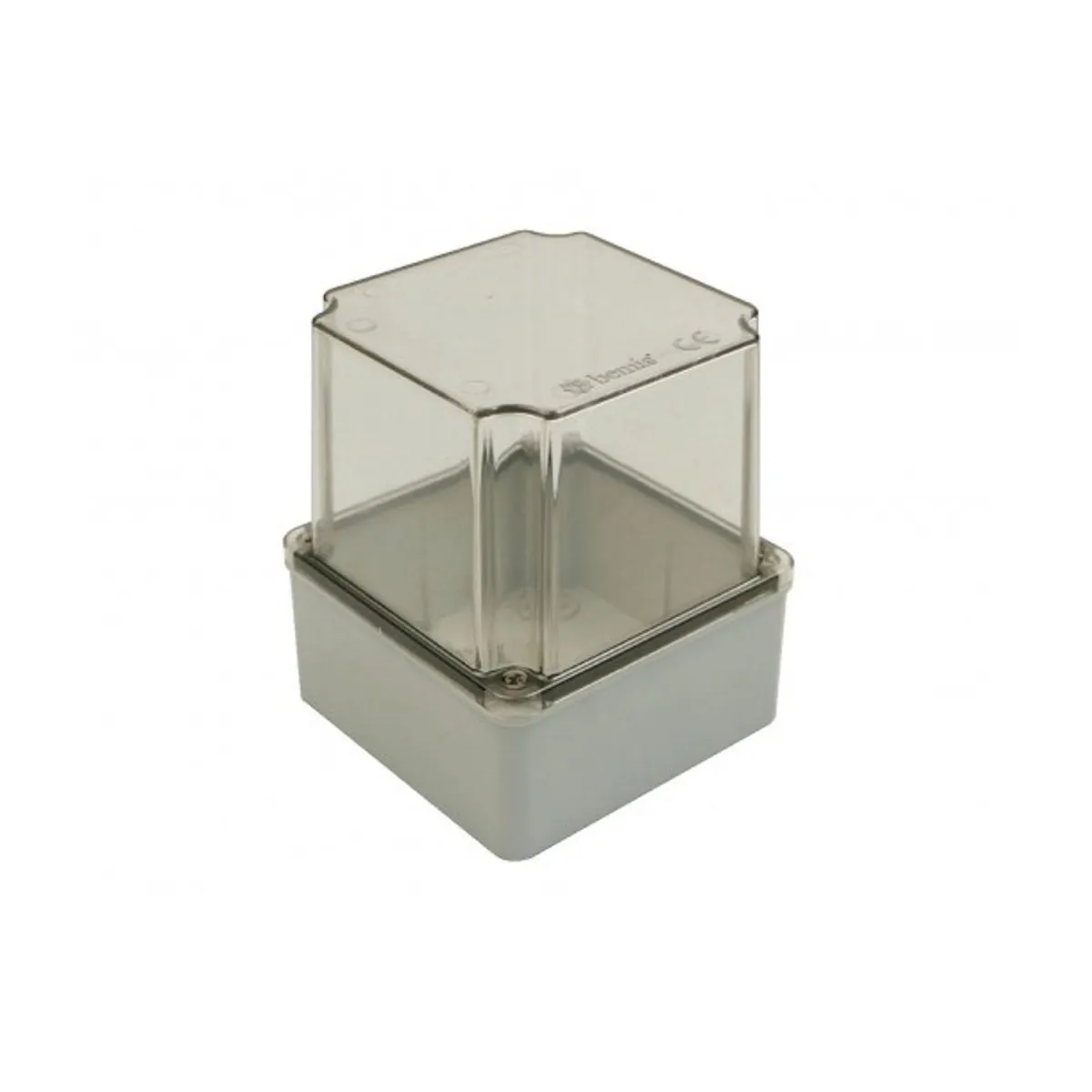Bemis BB2-0521-0063 ABS Buat Şeffaf Vidalı Kapak IP44 120x120x140 mm