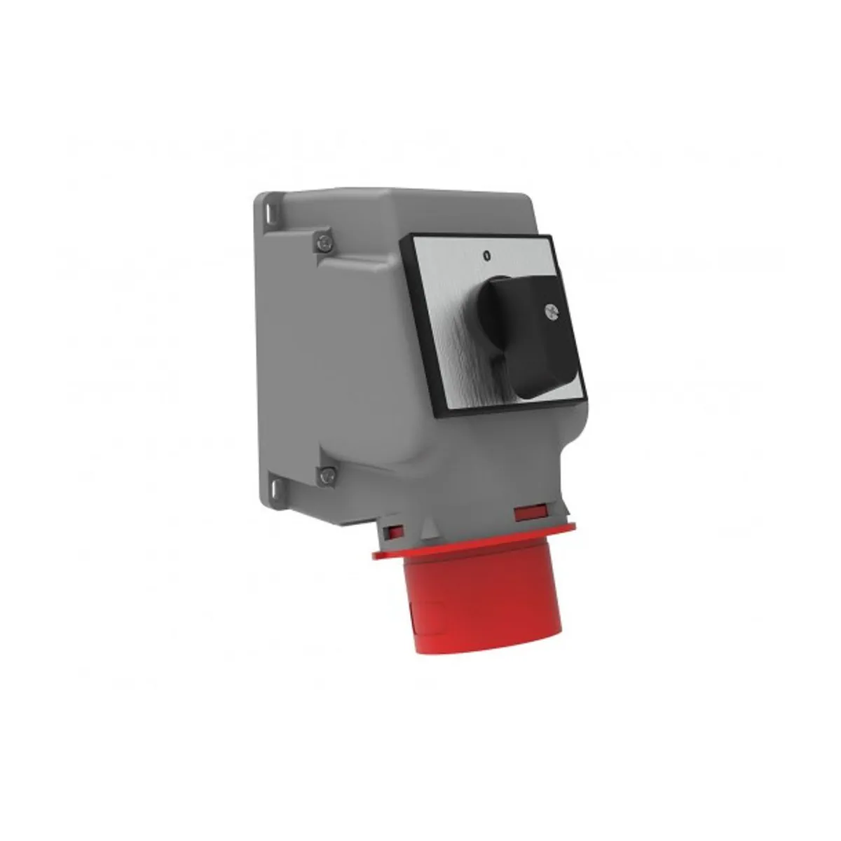 Bemis BC1-1505-2240 CEE Pako Şalterli 90° Eğik Duvar Fişi 16 A 3P+E+N IP44