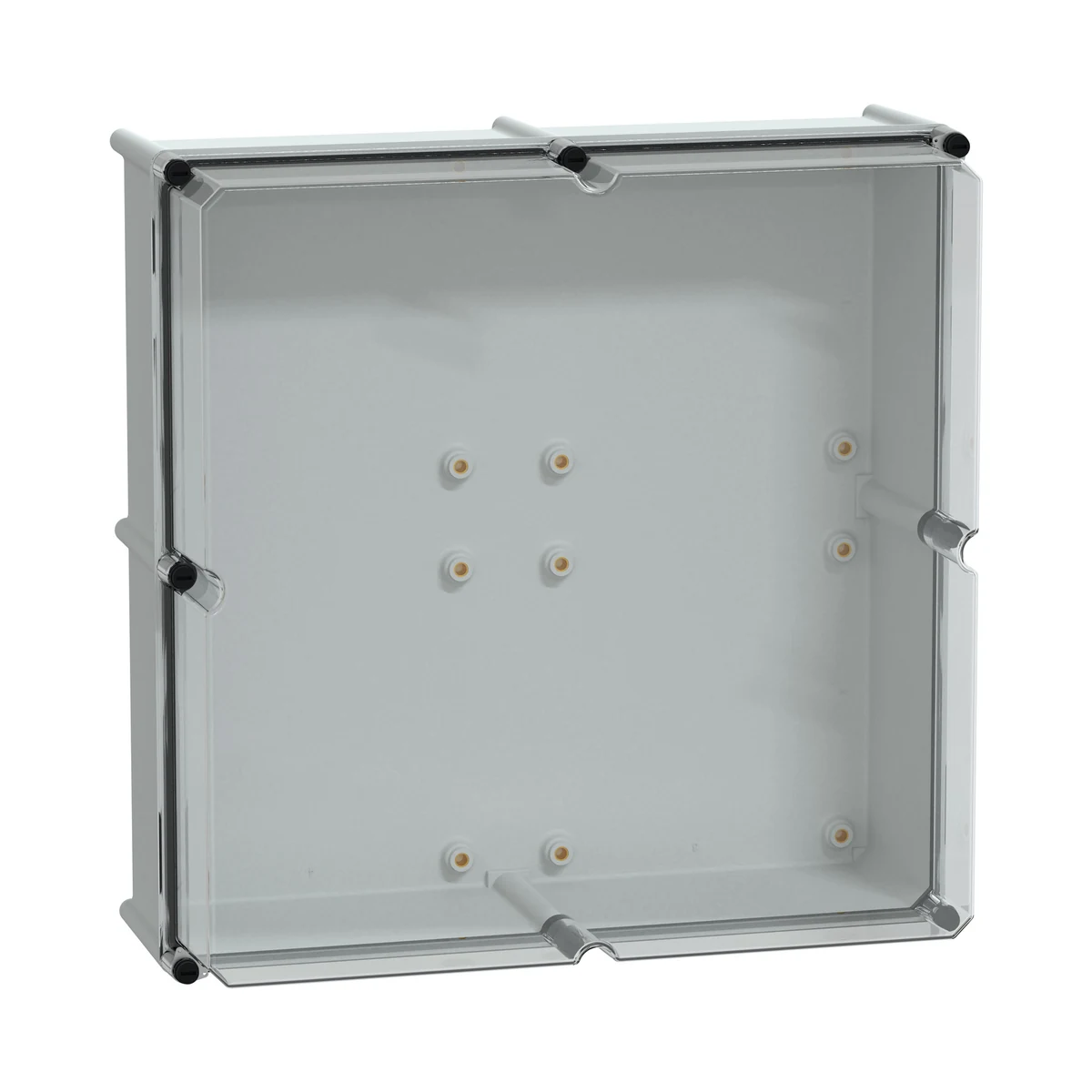 Schneider Electric NSYPLS5454AG 7035 Transparent PLS Box 54x54x23