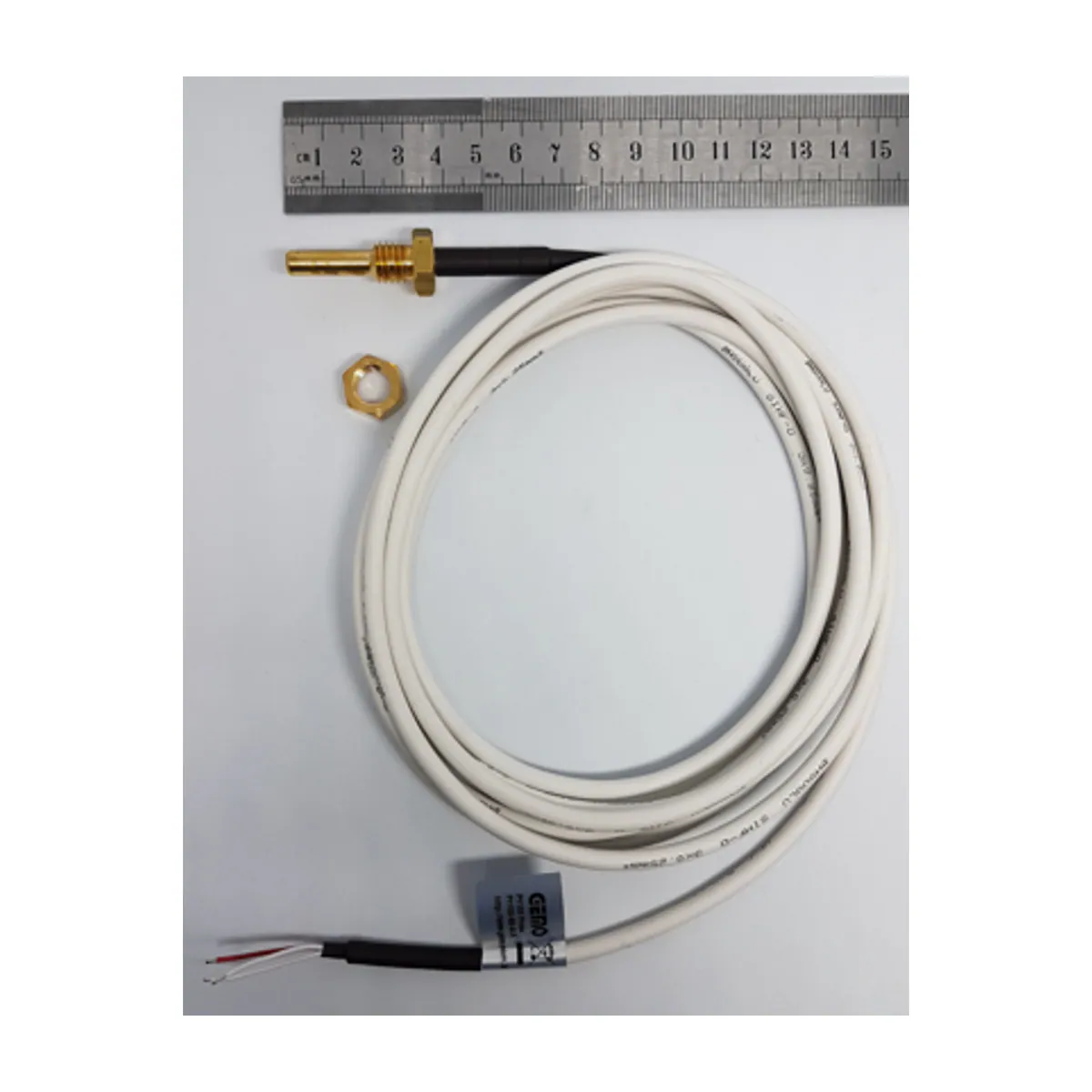 GEMO PT100-6S-SLK PT100 Temperature Sensor with Fitting