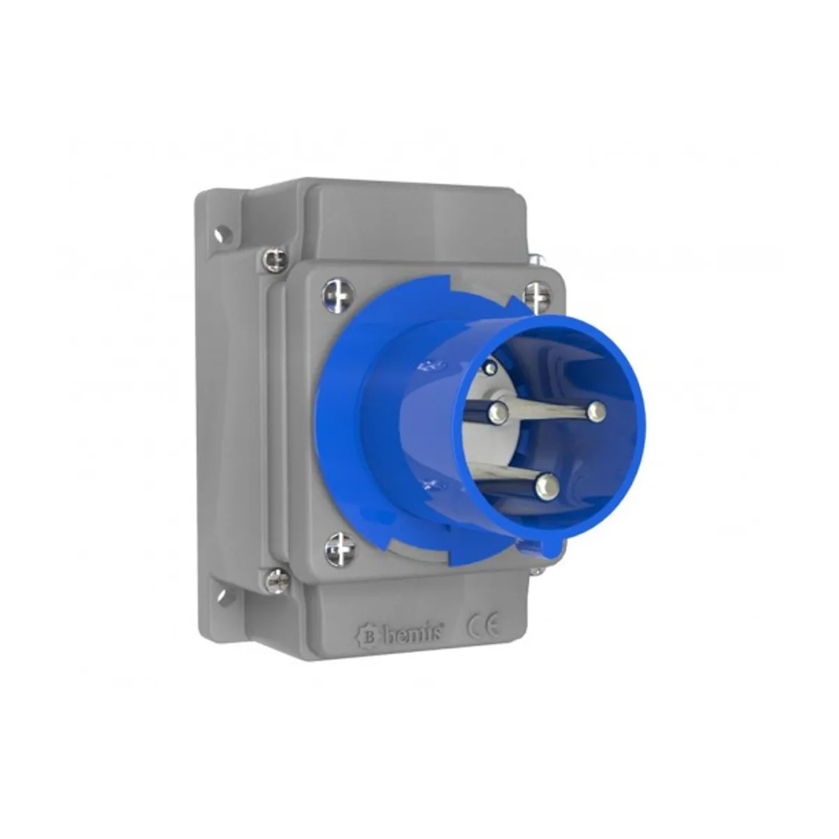 Bemis BC1-4403-2210 CEE Duvar Fişi 63 A 2P+E IP44