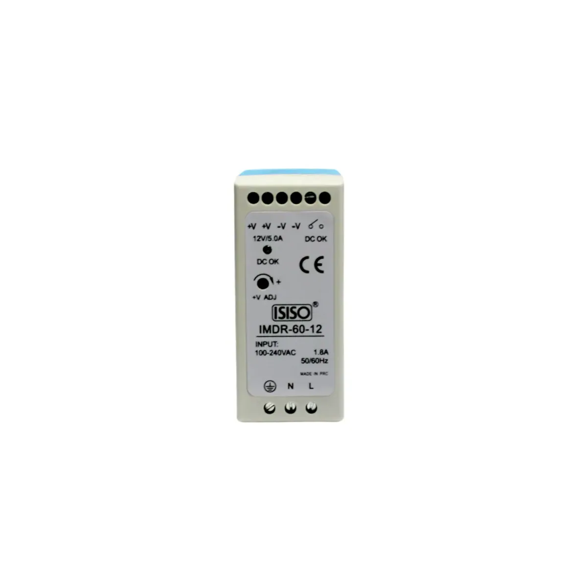 Isıso IMDR-60-24 Power Supply, 60 W, 24 V DC, 2.5 A