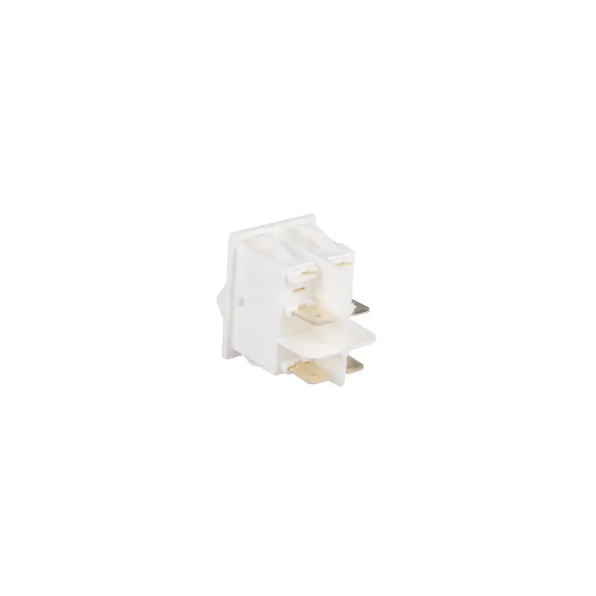 Emas A14 Series 30x22mm White Housing 2NO Illuminated Terminal Type Red (On-Off) Symbol White Switch