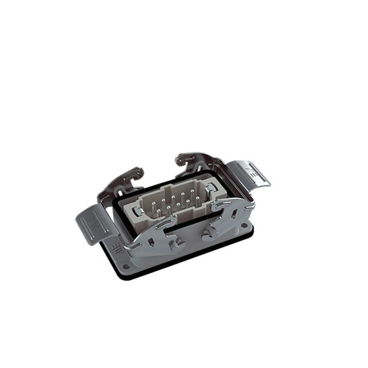 Mete Enerji 403021S 10x16A Multi Machine Plug Metal Latch