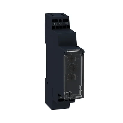 Schneider Electric RE17RMEMU Çok Fonksiyonlu Zaman Rölesi 24VDC & 24-240VAC 0,1 sn – 10saat 8 A — üretici katalog görseli