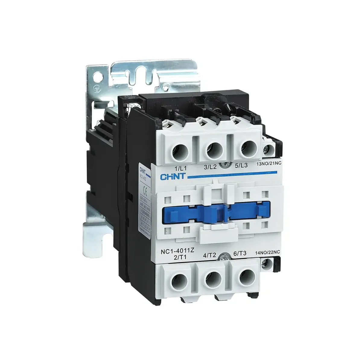 Chint NC1 Series 3-Pole 40A 24V DC Contactor with 1NO+1NC Auxiliary Contact NC1-4011Z