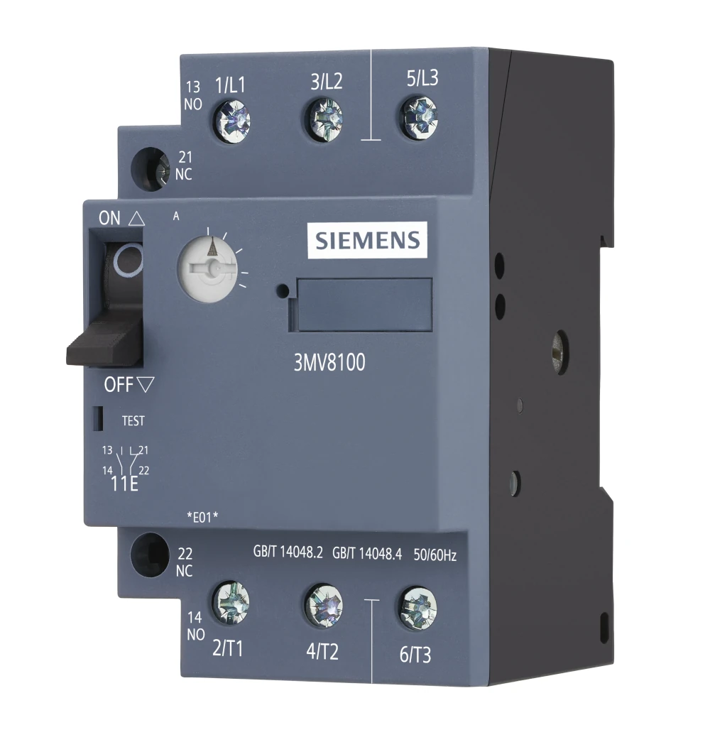 Siemens 3MV8100-1MC00 Motor Koruma Şalteri 0.16 ~ 0.24 A — temsili aile görseli