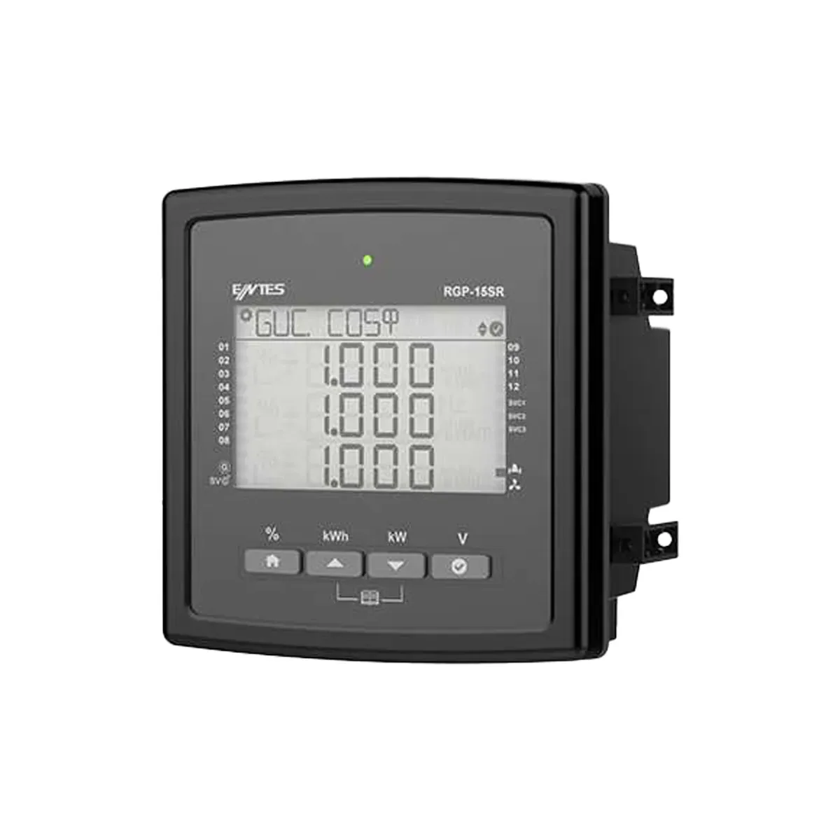 Entes RGP-15SR Three-Phase Reactive Power Control Relay, 85-300V External Supply