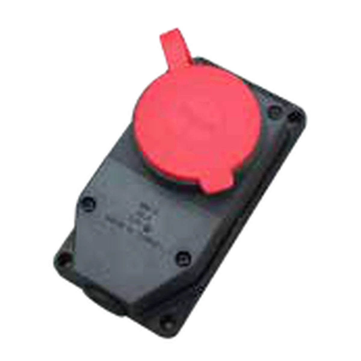 Bylion 950-006-0003 1KTP Three-Phase Wall Socket IP44 Black